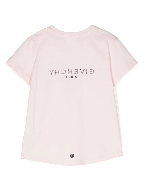 T-Shirt in rose-pink cotton