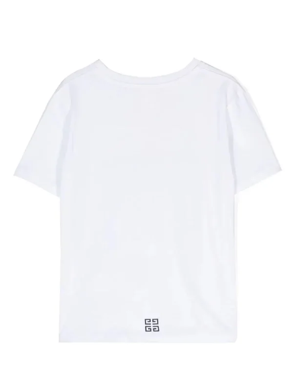 T-Shirt in white cotton