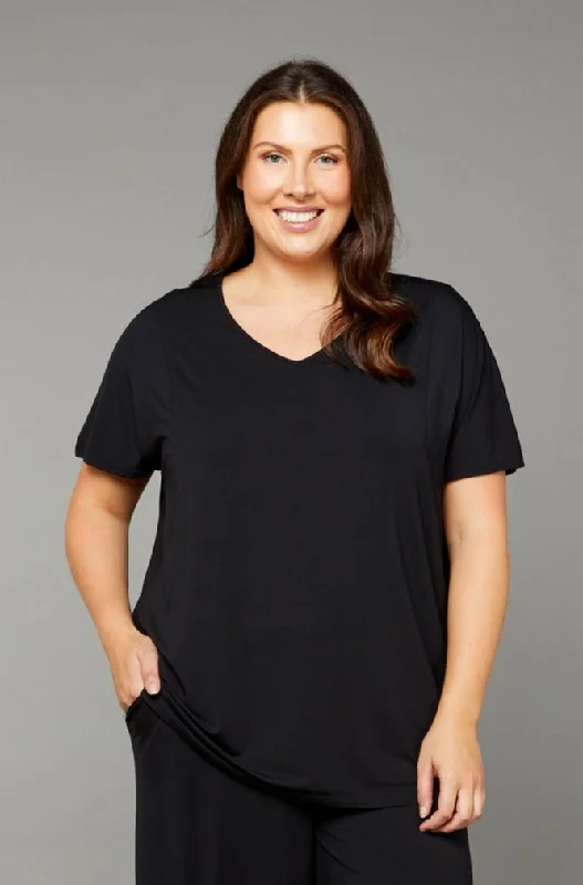 Ivy Swing Tee - Black