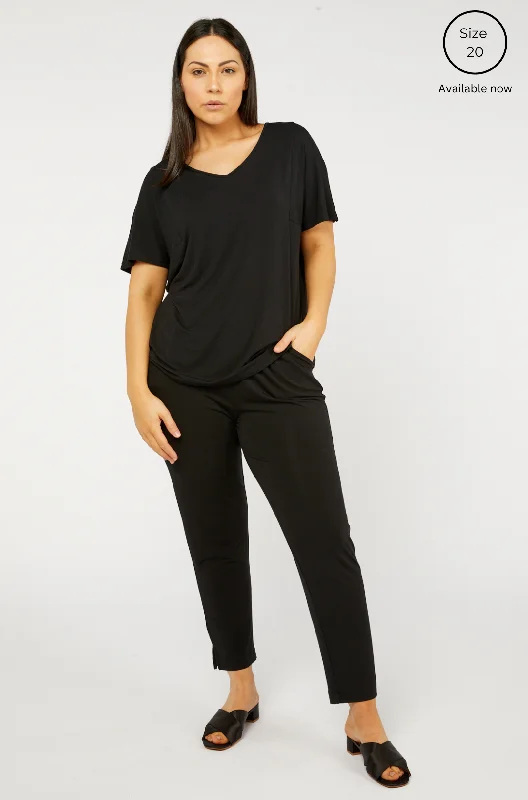 Ivy Swing Tee - Black