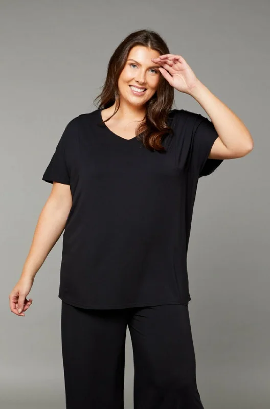 Ivy Swing Tee - Black