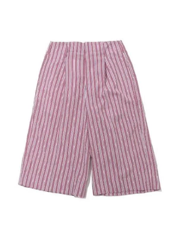 Large Pleated Shorts Pink