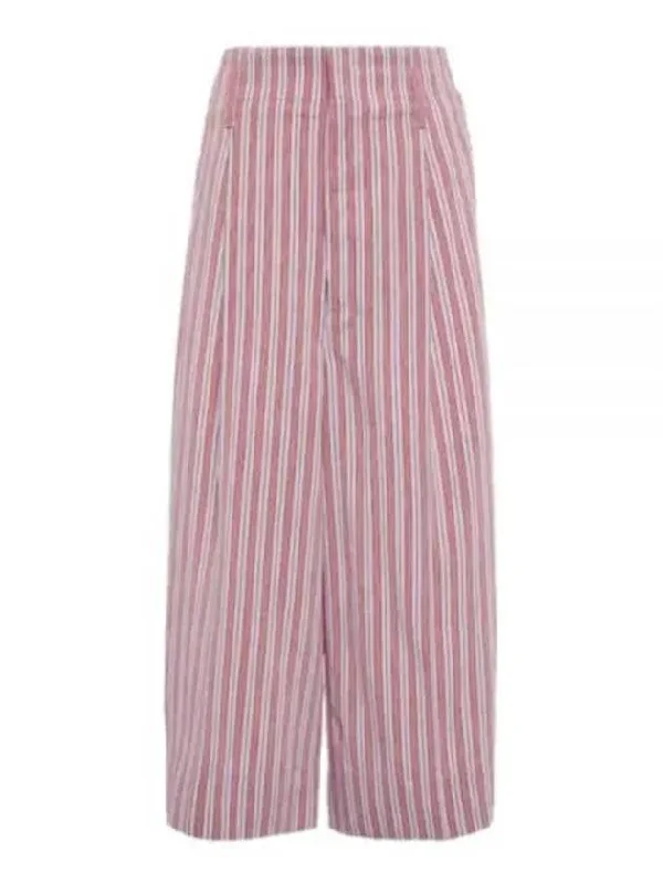 Large Pleated Shorts Pink