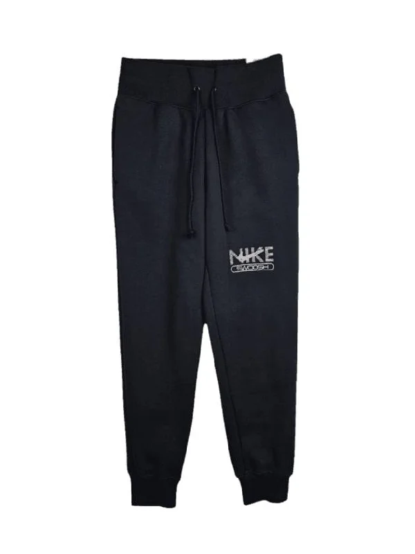 Swoosh NSW Fleece Jogger Track Pants Black