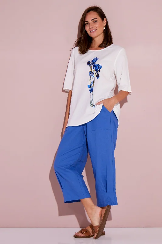 Romy Relaxed Pants - Blue