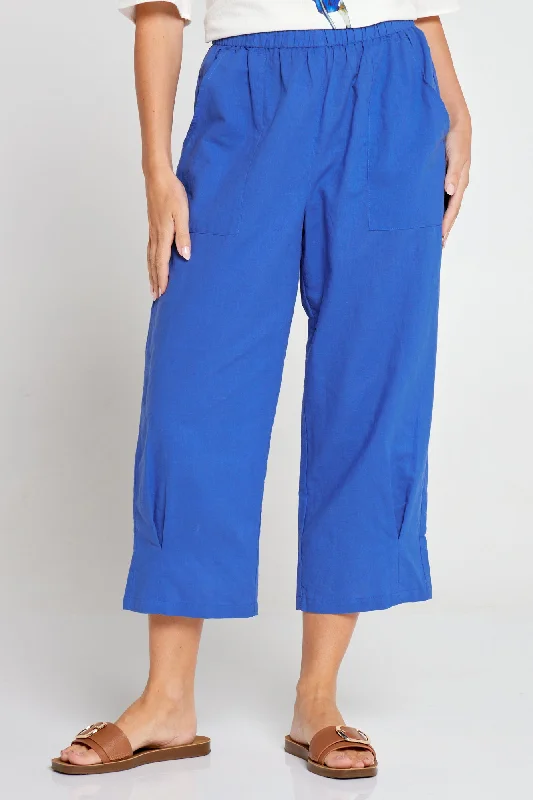 Romy Relaxed Pants - Blue