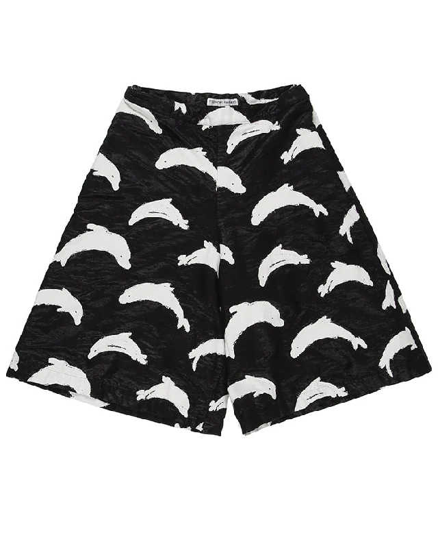 Tsumori Chisato Monochrome Dolphin Shorts - S