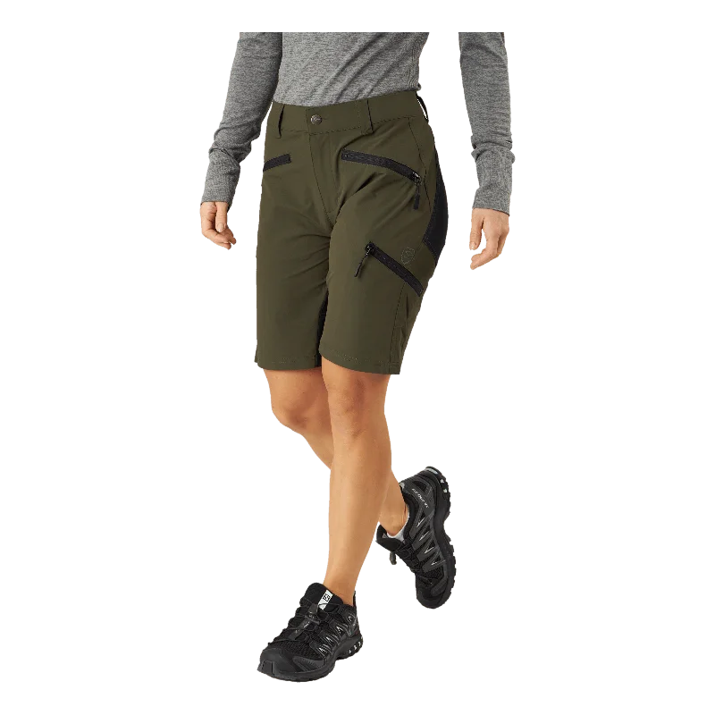 Flexi L Shorts Dark Olive