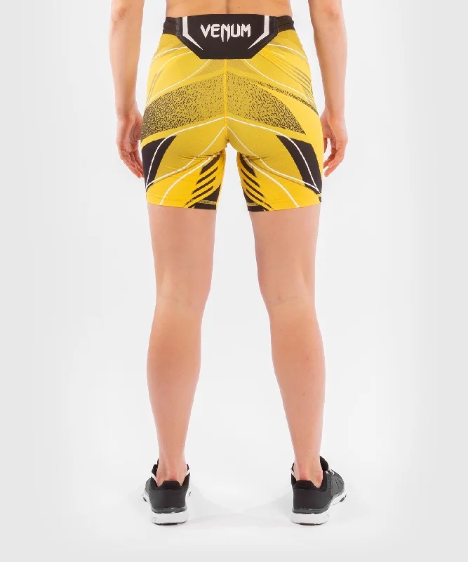 UFC Venum Authentic Fight Night Women's Vale Tudo Shorts - Long Fit - Yellow