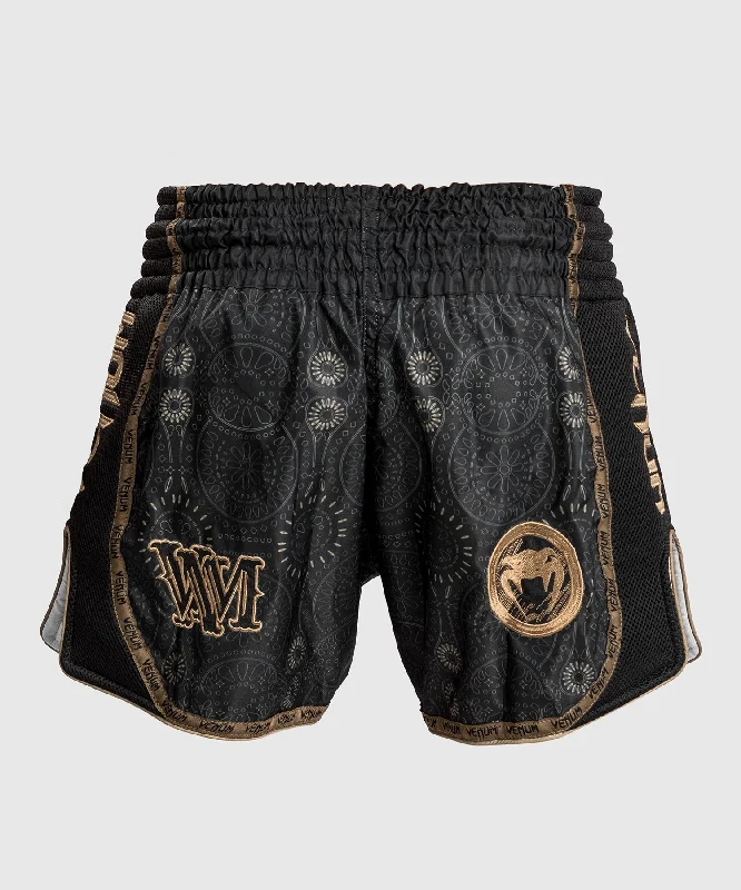 Venum Santa Muerte Dark Side - Muay Thai Shorts - Black/Brown