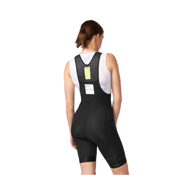 Attaquer Womens All Day Bib Short - Black/Tonal