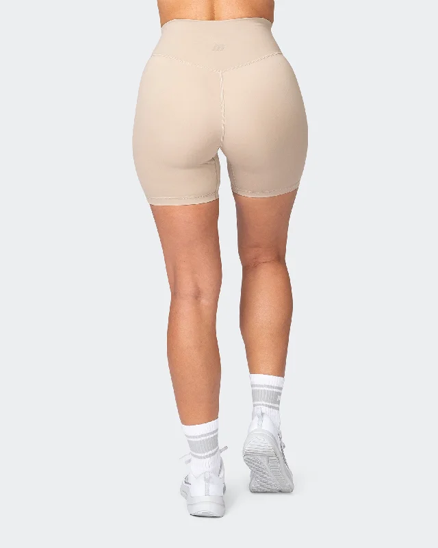 Zero Rise Everyday Bike Shorts - Bone