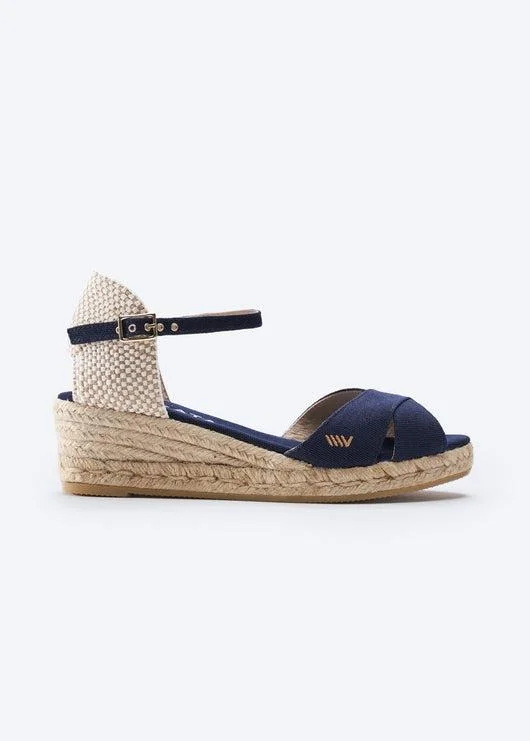 Salina Canvas Espadrille Sandal Wedges