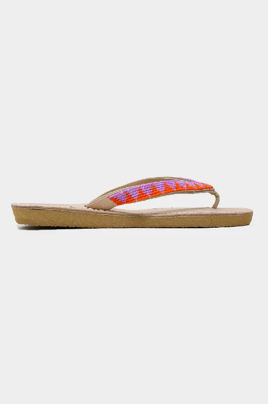 Ziggy Sandals | Orange/Pink