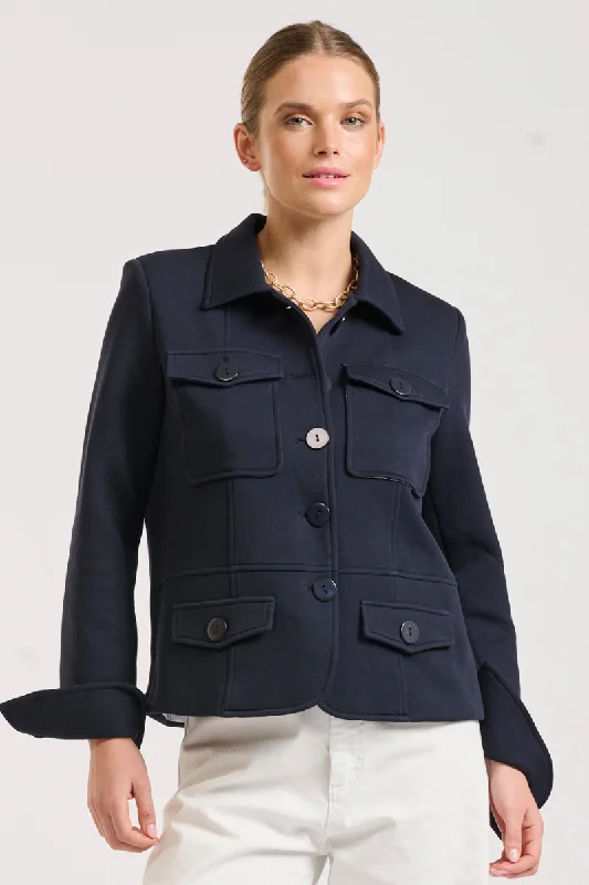 Hemming Scuba Jacket - French Navy