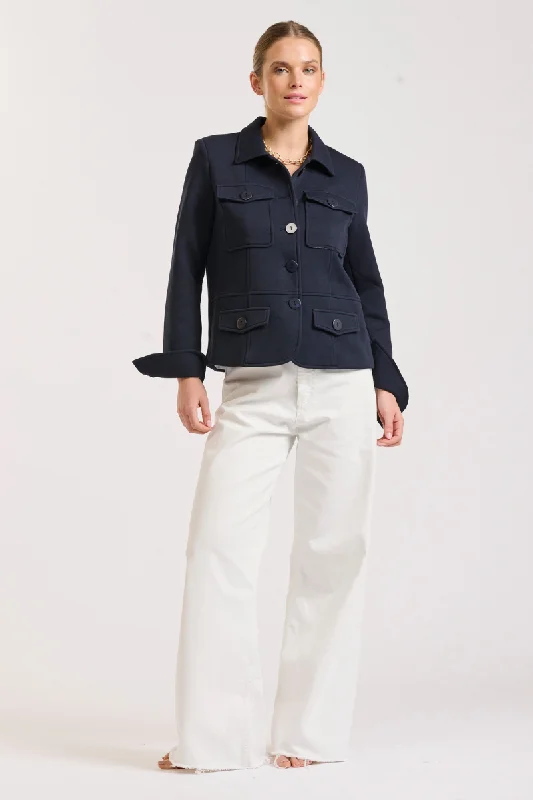 Hemming Scuba Jacket - French Navy