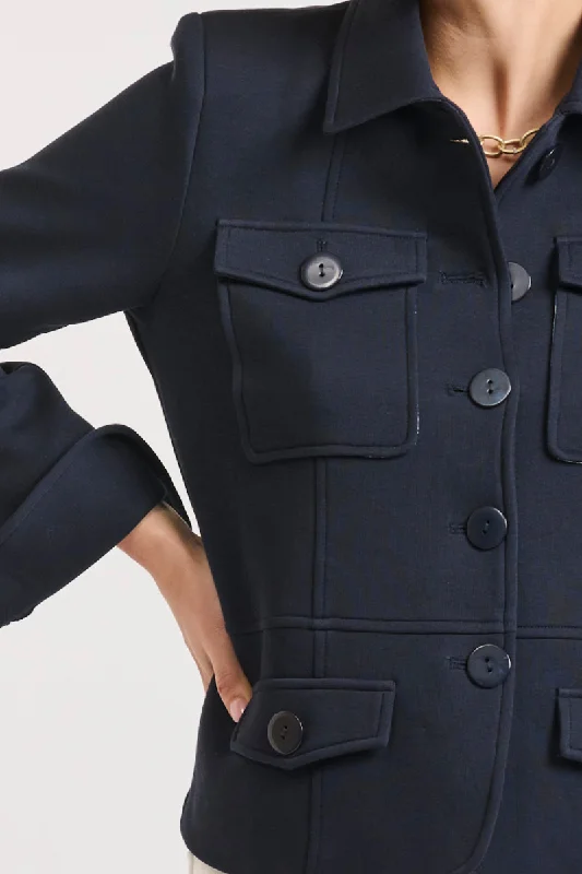 Hemming Scuba Jacket - French Navy